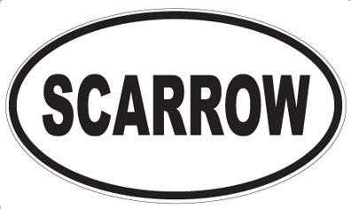 SCARROW - Oval Magnet