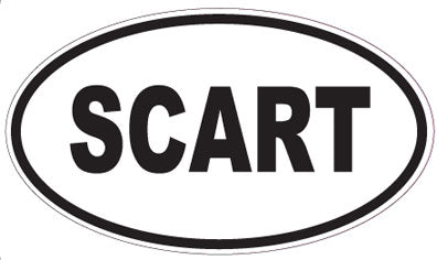 SCART - Oval Magnet