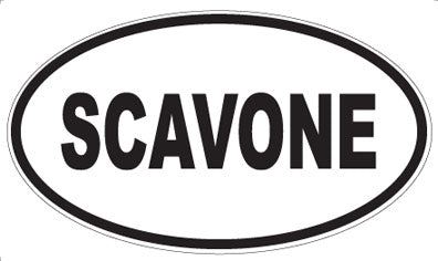 SCAVONE - Oval Magnet