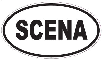 SCENA - Oval Magnet