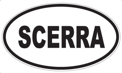 SCERRA - Oval Magnet