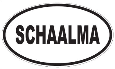 SCHAALMA - Oval Magnet