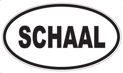 SCHAAL - Oval Magnet
