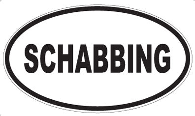 SCHABBING - Oval Magnet