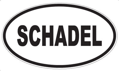 SCHADEL - Oval Magnet