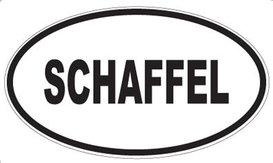 SCHAFFEL - Oval Magnet
