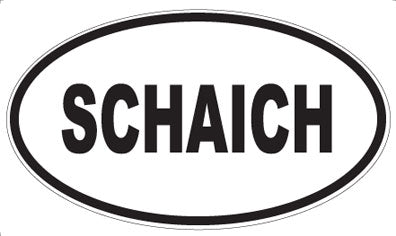 SCHAICH - Oval Sticker