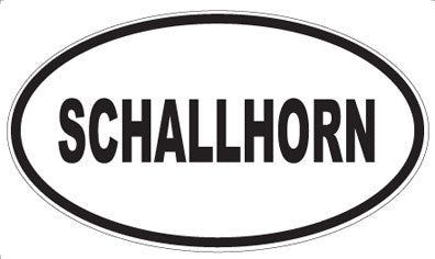 SCHALLHORN - Oval Magnet