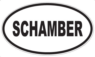 SCHAMBER - Oval Magnet