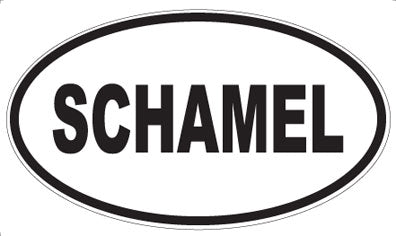 SCHAMEL - Oval Magnet