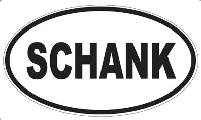 SCHANK - Oval Magnet
