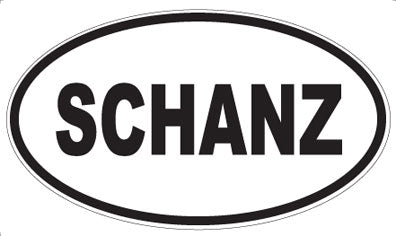 SCHANZ - Oval Magnet