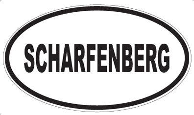 SCHARFENBERG - Oval Magnet