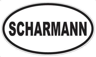 SCHARMANN - Oval Magnet