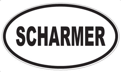 SCHARMER - Oval Magnet