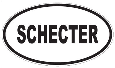 SCHECTER - Oval Magnet