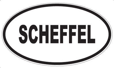 SCHEFFEL - Oval Magnet