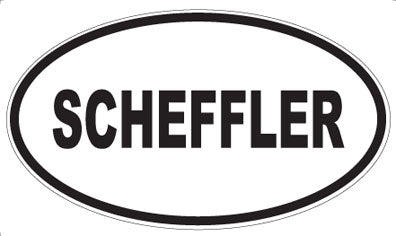 SCHEFFLER - Oval Sticker