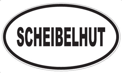 SCHEIBELHUT - Oval Magnet