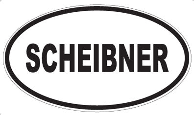 SCHEIBNER - Oval Magnet