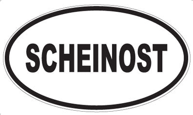 SCHEINOST - Oval Magnet