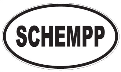 SCHEMPP - Oval Magnet