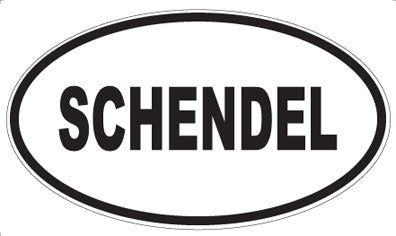 SCHENDEL - Oval Magnet