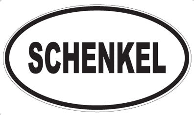 SCHENKEL - Oval Magnet
