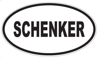 SCHENKER - Oval Magnet
