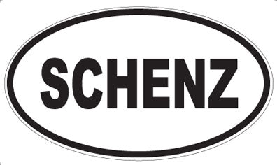 SCHENZ - Oval Magnet