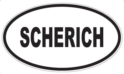 SCHERICH - Oval Magnet
