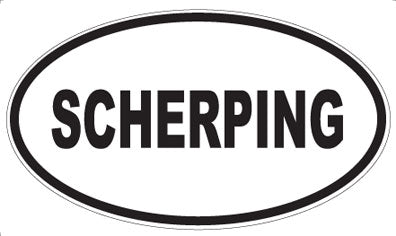 SCHERPING - Oval Magnet