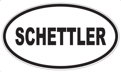 SCHETTLER - Oval Magnet