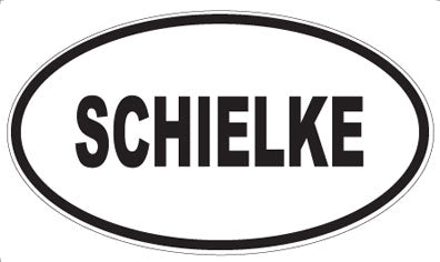 SCHIELKE - Oval Magnet