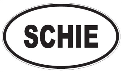 SCHIE - Oval Magnet
