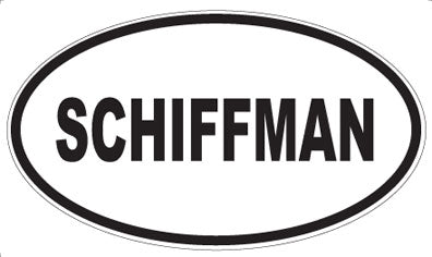 SCHIFFMAN - Oval Magnet
