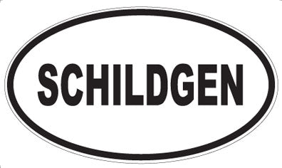 SCHILDGEN - Oval Magnet