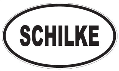 SCHILKE - Oval Sticker