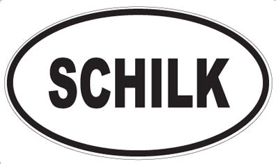 SCHILK - Oval Magnet