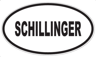 SCHILLINGER - Oval Magnet