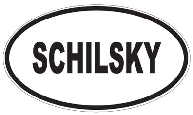 SCHILSKY - Oval Magnet