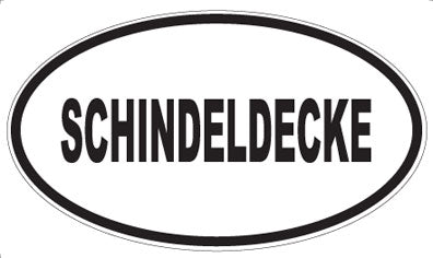 SCHINDELDECKE - Oval Magnet