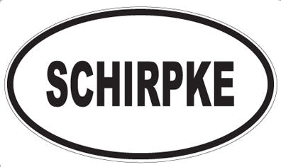 SCHIRPKE - Oval Magnet