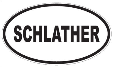 SCHLATHER - Oval Magnet