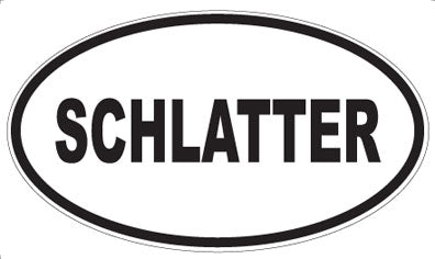 SCHLATTER - Oval Magnet