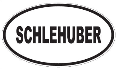SCHLEHUBER - Oval Magnet
