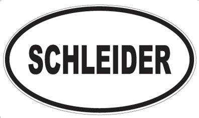 SCHLEIDER - Oval Magnet