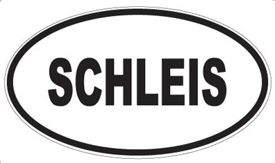 SCHLEIS - Oval Magnet