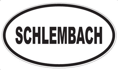 SCHLEMBACH - Oval Magnet