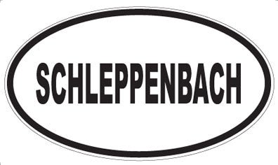 SCHLEPPENBACH - Oval Magnet